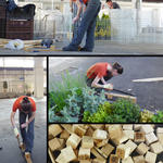 Claire vs raklap - 15:0 ide. :D